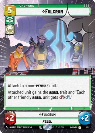 Fulcrum (Hyperspace Foil) (414) - A Lawless Time Foil - A Lawless Time - Card Brawlers | Quebec | Canada |