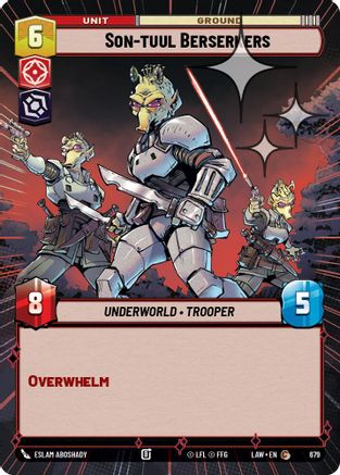 Son-tuul Berserkers (Hyperspace Foil) (441) - A Lawless Time Foil - A Lawless Time - Card Brawlers | Quebec | Canada |