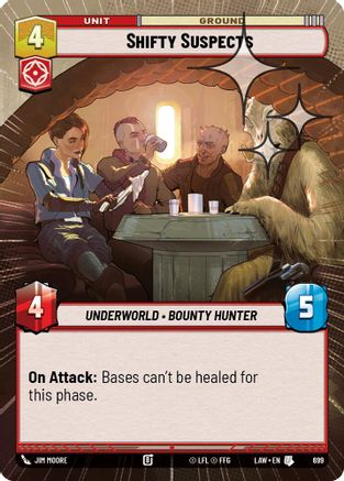 Shifty Suspects (Hyperspace Foil) (461) - A Lawless Time Foil - A Lawless Time - Card Brawlers | Quebec | Canada |