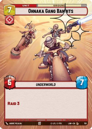 Ohnaka Gang Bandits (Hyperspace Foil) (463) - A Lawless Time Foil - A Lawless Time - Card Brawlers | Quebec | Canada |