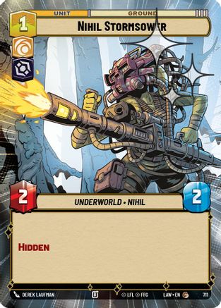 Nihil Stormsower (Hyperspace Foil) (473) - A Lawless Time Foil - A Lawless Time - Card Brawlers | Quebec | Canada |