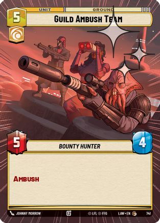 Guild Ambush Team (Hyperspace Foil) (503) - A Lawless Time Foil - A Lawless Time - Card Brawlers | Quebec | Canada |