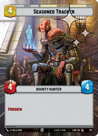 Seasoned Tracker (Hyperspace Foil) (524) - A Lawless Time Foil - A Lawless Time - Card Brawlers | Quebec | Canada |