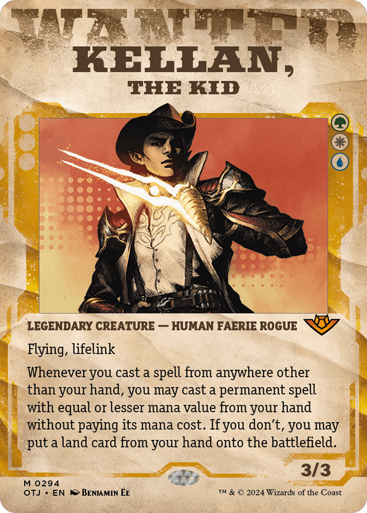Kellan, the Kid (Showcase) [Outlaws of Thunder Junction] - Magic: The Gathering - Card Brawlers | Quebec | Canada |