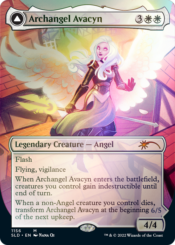 Archangel Avacyn // Avacyn, the Purifier (Borderless) [Secret Lair: From Cute to Brute] - Magic: The Gathering - Card Brawlers | Quebec | Canada |
