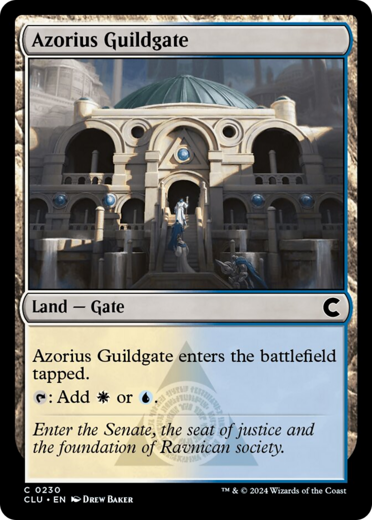 Azorius Guildgate [Ravnica: Clue Edition] - Magic: The Gathering - Card Brawlers | Quebec | Canada |