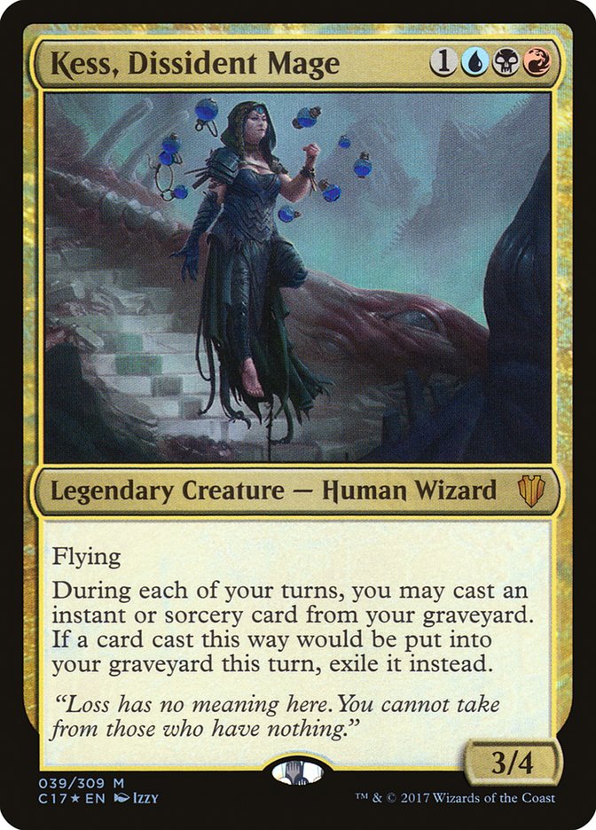 Kess, Dissident Mage [Commander 2017] - Magic: The Gathering - Card Brawlers | Quebec | Canada |
