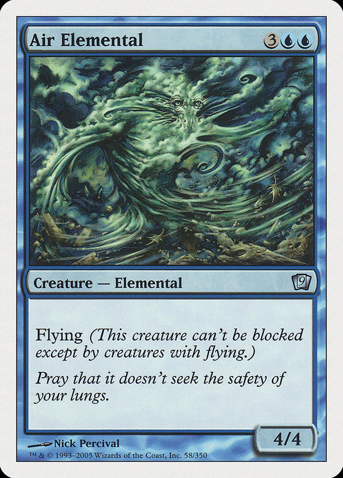 Air Elemental [Ninth Edition] - Magic: The Gathering - Card Brawlers | Quebec | Canada |
