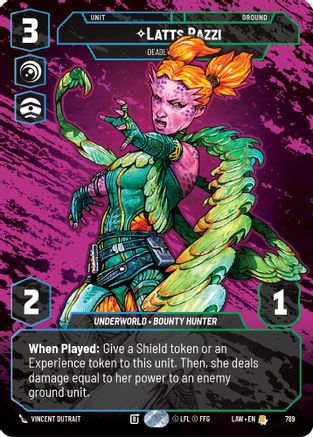 Latts Razzi - Deadly Whipmaster (Prestige) (789) - A Lawless Time - A Lawless Time - Card Brawlers | Quebec | Canada |