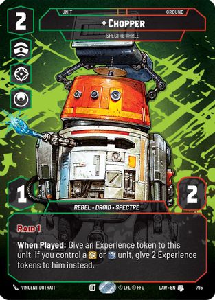 Chopper - Spectre Three (Prestige) (795) - A Lawless Time - A Lawless Time - Card Brawlers | Quebec | Canada |