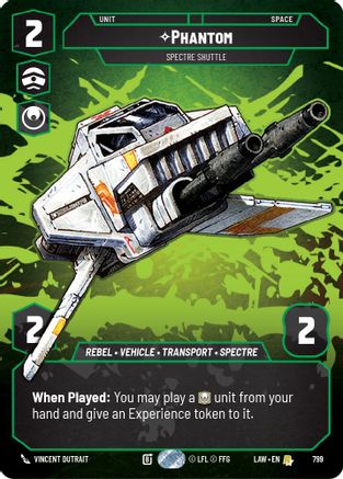 Phantom - Spectre Shuttle (Prestige) (799) - A Lawless Time - A Lawless Time - Card Brawlers | Quebec | Canada |