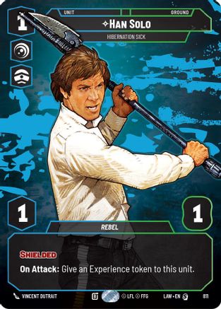 Han Solo - Hibernation Sick (Prestige) (811) - A Lawless Time - A Lawless Time - Card Brawlers | Quebec | Canada |