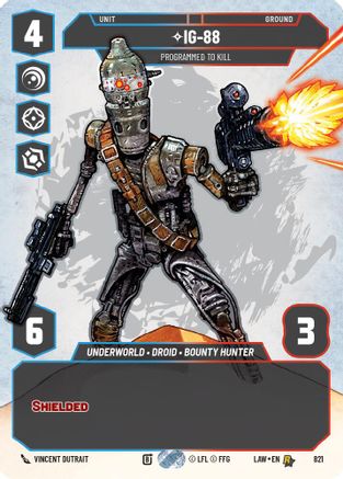 IG-88 - Programmed to Kill (Prestige) (821) - A Lawless Time - A Lawless Time - Card Brawlers | Quebec | Canada |