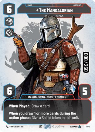 The Mandalorian - Let's See The Puck (Serialized) (894) - A Lawless Time Foil - A Lawless Time - Card Brawlers | Quebec | Canada |