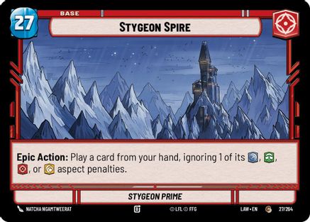 Stygeon Spire // Credit (27 // T01) - A Lawless Time - A Lawless Time - Card Brawlers | Quebec | Canada |