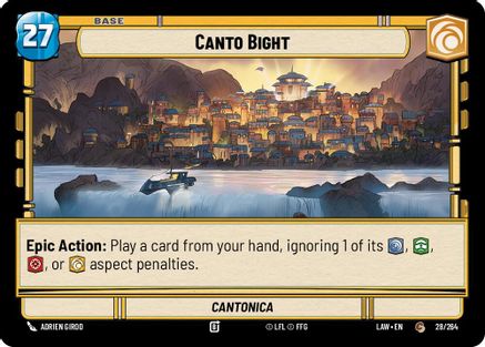 Canto Bight // Credit (28 // T01) - A Lawless Time - A Lawless Time - Card Brawlers | Quebec | Canada |