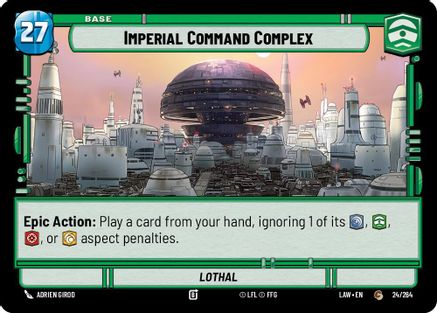 Imperial Command Complex // Shield (24 // T03) - A Lawless Time - A Lawless Time - Card Brawlers | Quebec | Canada |
