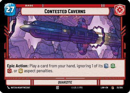 Contested Caverns // Shield (25 // T03) - A Lawless Time - A Lawless Time - Card Brawlers | Quebec | Canada |
