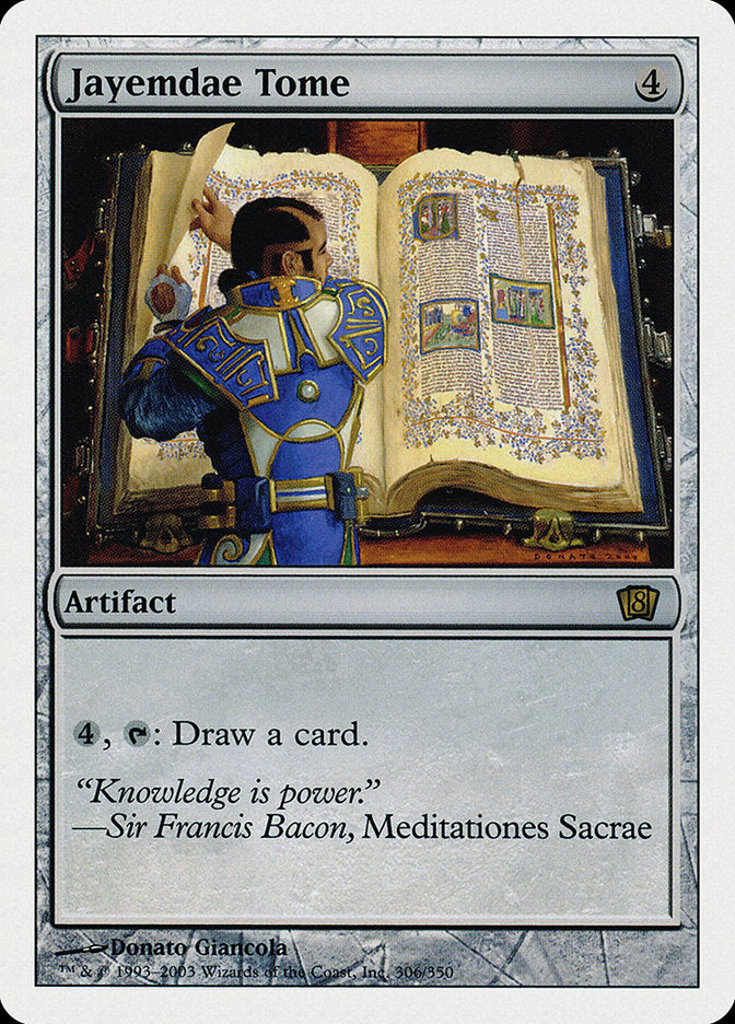 Jayemdae Tome [Eighth Edition] - Magic: The Gathering - Card Brawlers | Quebec | Canada |