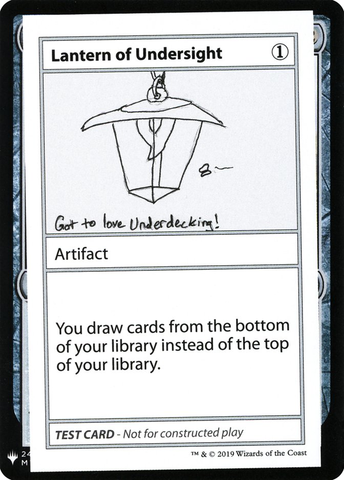 Lantern of Undersight [Mystery Booster Playtest Cards] - Magic: The Gathering - Card Brawlers | Quebec | Canada |