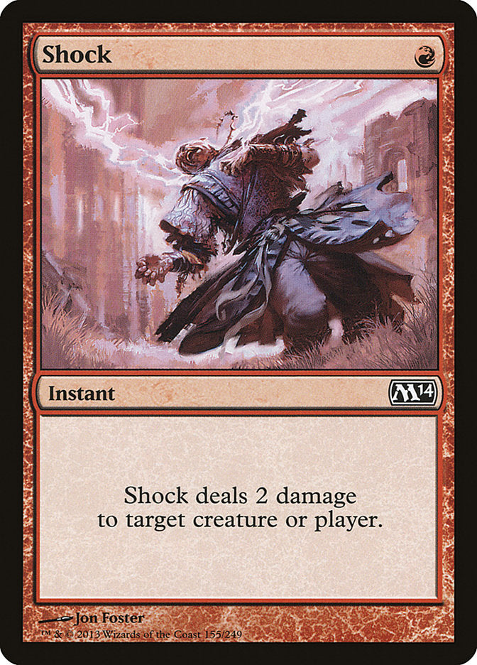 Shock [Magic 2014] - Magic: The Gathering - Card Brawlers | Quebec | Canada |