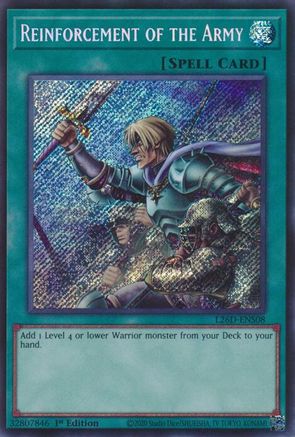Reinforcement of the Army [L26D-ENS08] Secret Rare - Legendary Modern Decks 2026 - Card Brawlers | Quebec | Canada |