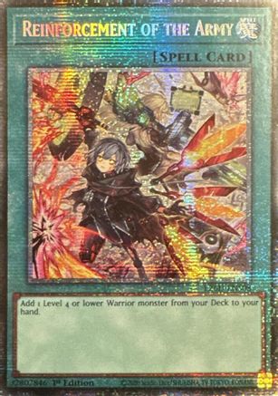 Reinforcement of the Army [L26D-ENS08] Starlight Rare - Legendary Modern Decks 2026 - Card Brawlers | Quebec | Canada |