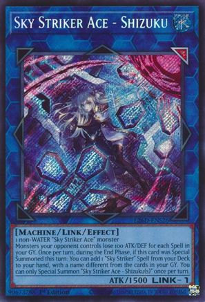Sky Striker Ace - Shizuku [L26D-ENS26] Secret Rare - Legendary Modern Decks 2026 - Card Brawlers | Quebec | Canada |