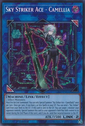 Sky Striker Ace - Camellia [L26D-ENS31] Secret Rare - Legendary Modern Decks 2026 - Card Brawlers | Quebec | Canada |