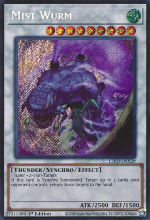 Mist Wurm [L26D-ENX29] Secret Rare - Legendary Modern Decks 2026 - Card Brawlers | Quebec | Canada |