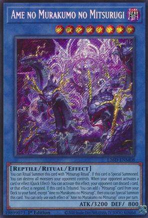 Ame no Murakumo no Mitsurugi [L26D-ENM08] Secret Rare - Legendary Modern Decks 2026 - Card Brawlers | Quebec | Canada |