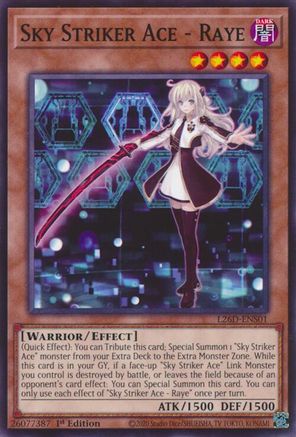 Sky Striker Ace - Raye [L26D-ENS01] Common / Short Print - Legendary Modern Decks 2026 - Card Brawlers | Quebec | Canada |