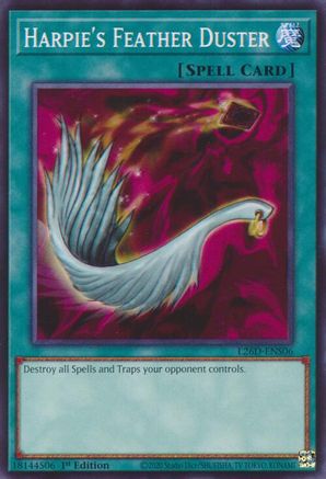Harpie's Feather Duster [L26D-ENS06] Common / Short Print - Legendary Modern Decks 2026 - Card Brawlers | Quebec | Canada |