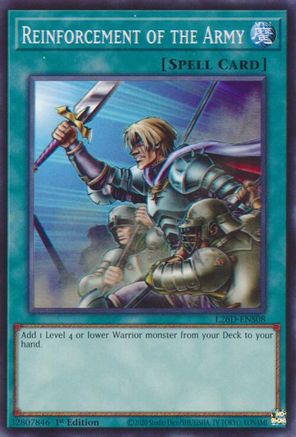 Reinforcement of the Army [L26D-ENS08] Common / Short Print - Legendary Modern Decks 2026 - Card Brawlers | Quebec | Canada |