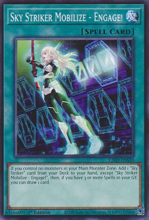 Sky Striker Mobilize - Engage! [L26D-ENS10] Common / Short Print - Legendary Modern Decks 2026 - Card Brawlers | Quebec | Canada |