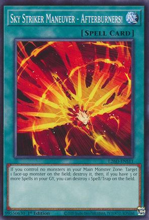 Sky Striker Maneuver - Afterburners! [L26D-ENS11] Common / Short Print - Legendary Modern Decks 2026 - Card Brawlers | Quebec | Canada |