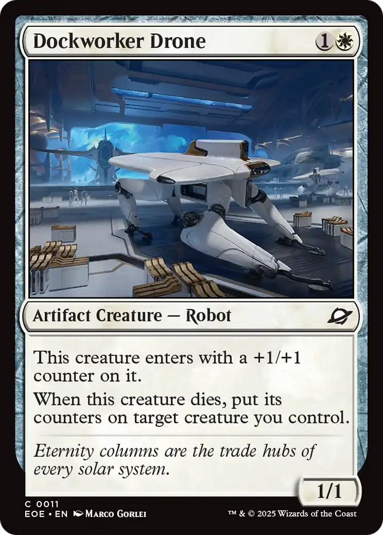 Dockworker Drone [Edge of Eternities] - Magic: The Gathering - Card Brawlers | Quebec | Canada |