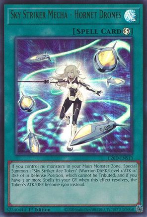 Sky Striker Mecha - Hornet Drones [L26D-ENS13] Ultra Rare - Legendary Modern Decks 2026 - Card Brawlers | Quebec | Canada |
