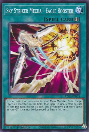Sky Striker Mecha - Eagle Booster [L26D-ENS15] Common / Short Print - Legendary Modern Decks 2026 - Card Brawlers | Quebec | Canada |