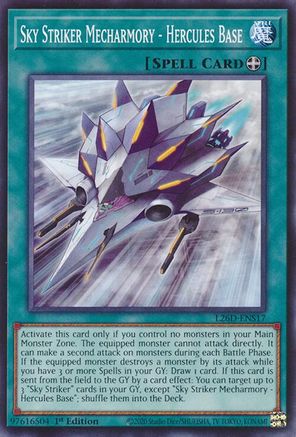 Sky Striker Mecharmory - Hercules Base [L26D-ENS17] Common / Short Print - Legendary Modern Decks 2026 - Card Brawlers | Quebec | Canada |