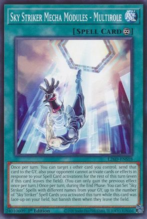 Sky Striker Mecha Modules - Multirole [L26D-ENS18] Common / Short Print - Legendary Modern Decks 2026 - Card Brawlers | Quebec | Canada |