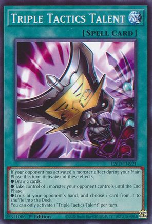 Triple Tactics Talent [L26D-ENS21] Common / Short Print - Legendary Modern Decks 2026 - Card Brawlers | Quebec | Canada |