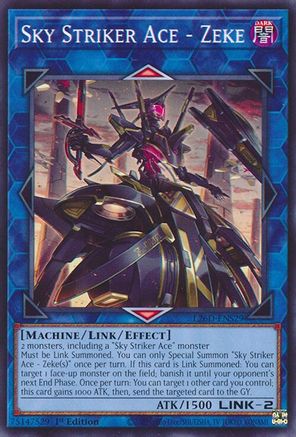 Sky Striker Ace - Zeke [L26D-ENS29] Common / Short Print - Legendary Modern Decks 2026 - Card Brawlers | Quebec | Canada |