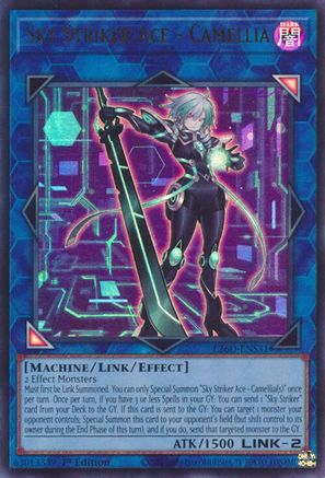 Sky Striker Ace - Camellia [L26D-ENS31] Ultra Rare - Legendary Modern Decks 2026 - Card Brawlers | Quebec | Canada |