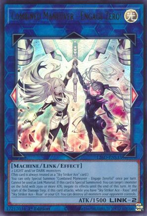 Combined Maneuver - Engage Zero! [L26D-ENS33] Ultra Rare - Legendary Modern Decks 2026 - Card Brawlers | Quebec | Canada |