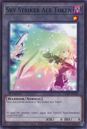Sky Striker Ace Token [L26D-ENS36] Common / Short Print - Legendary Modern Decks 2026 - Card Brawlers | Quebec | Canada |