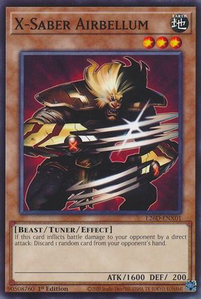 X-Saber Airbellum [L26D-ENX01] Common / Short Print - Legendary Modern Decks 2026 - Card Brawlers | Quebec | Canada |