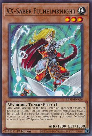 XX-Saber Fulhelmknight [L26D-ENX06] Common / Short Print - Legendary Modern Decks 2026 - Card Brawlers | Quebec | Canada |