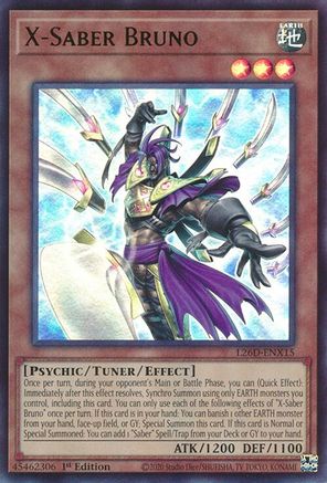 X-Saber Bruno [L26D-ENX15] Ultra Rare - Legendary Modern Decks 2026 - Card Brawlers | Quebec | Canada |