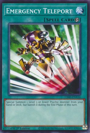 Emergency Teleport [L26D-ENX16] Common / Short Print - Legendary Modern Decks 2026 - Card Brawlers | Quebec | Canada |